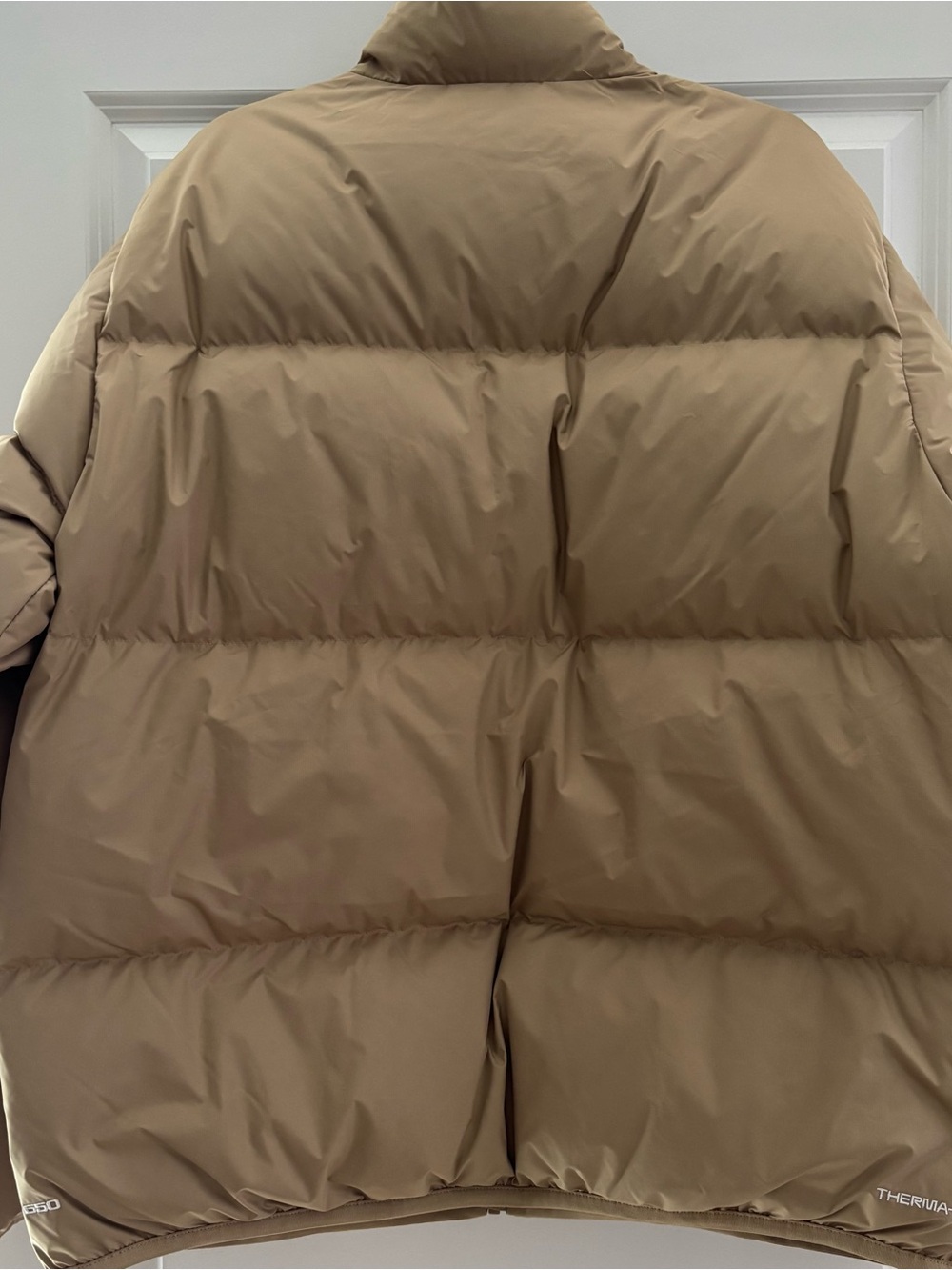 Nike Men’s Therma FIT Down Beige Puffer Jacket 650 Size L - Picture 3 of 12